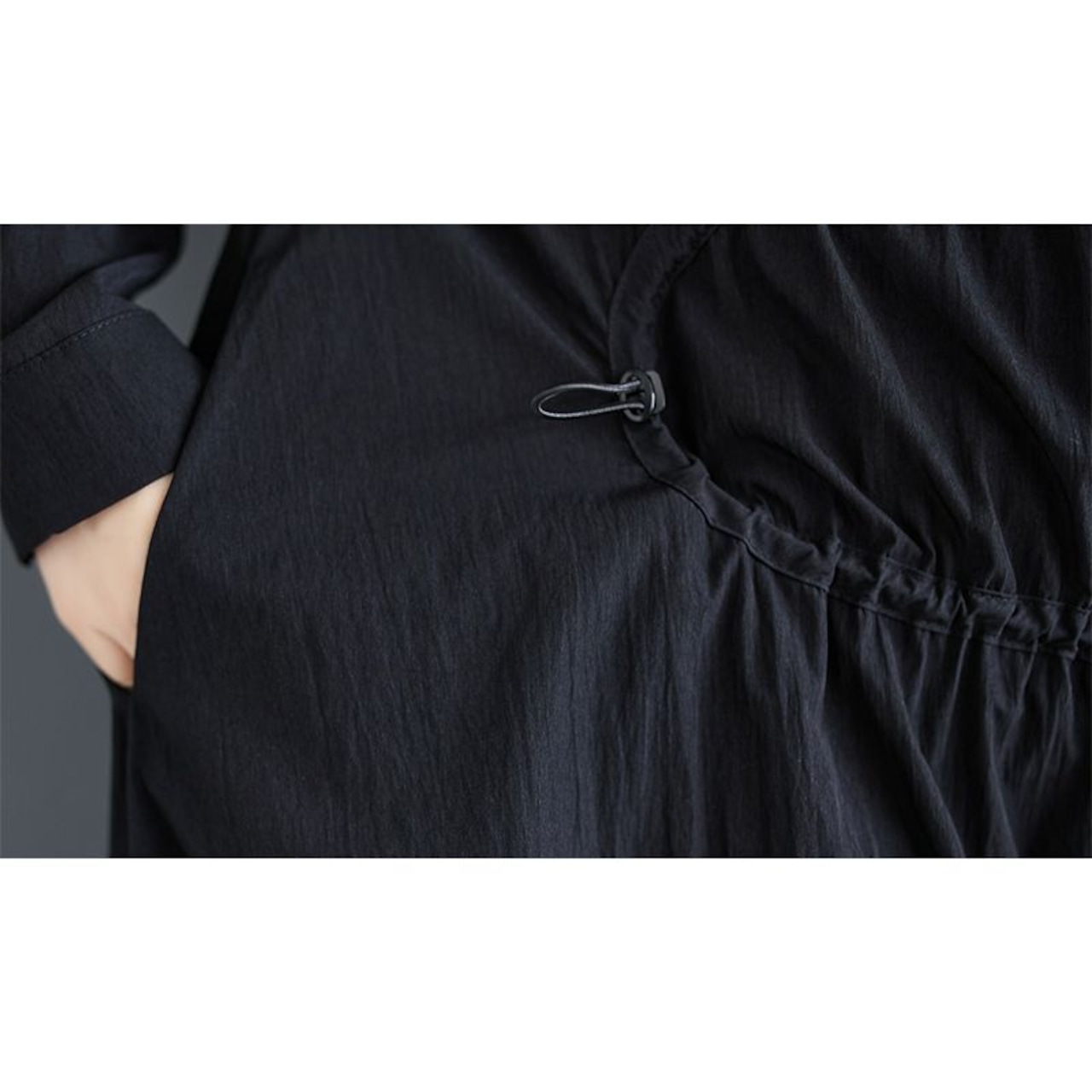 ドローストリングデザイン ワンピース 00115