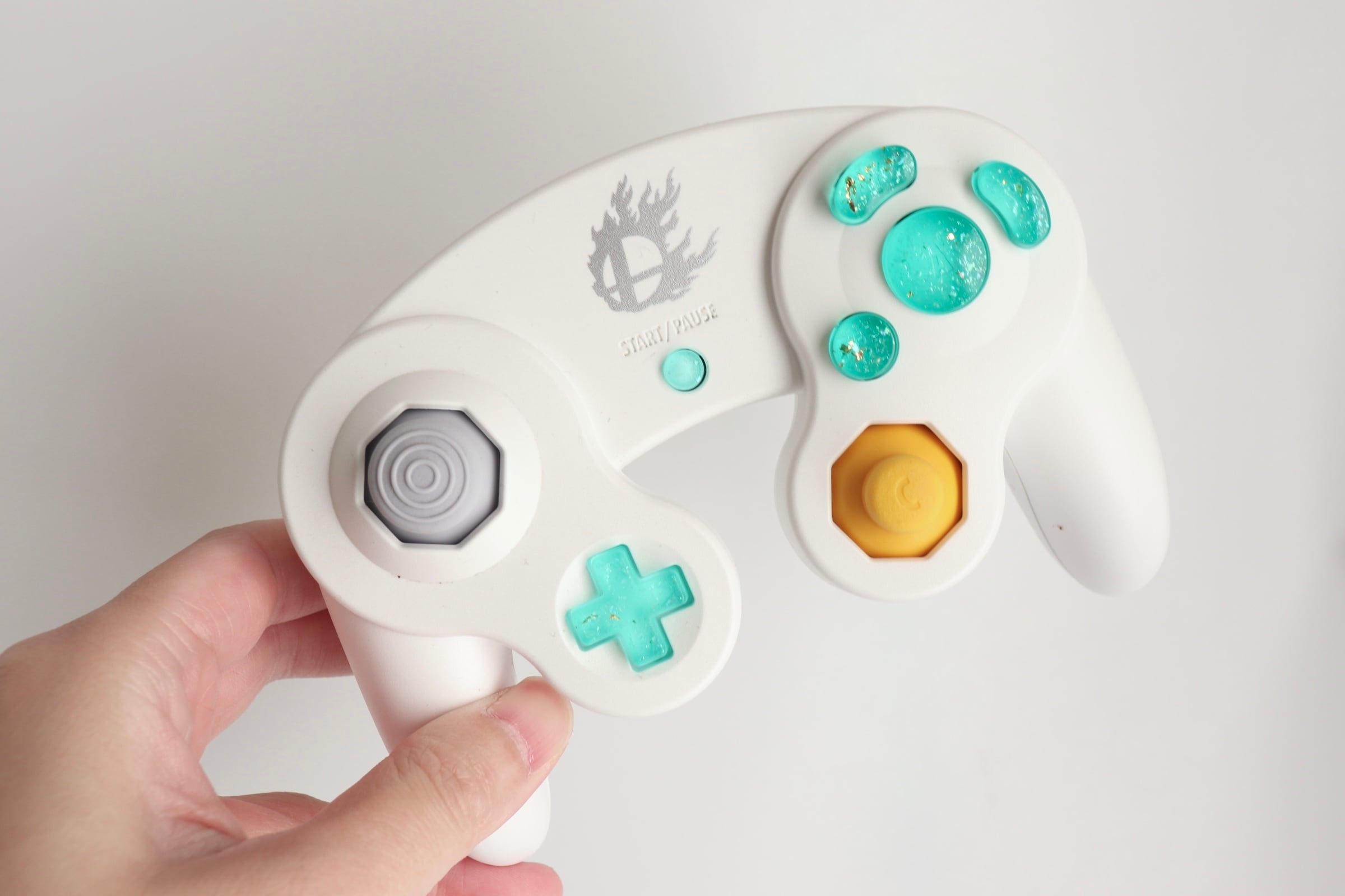 カスタムGCコンボタン(ABXY,start,十字)