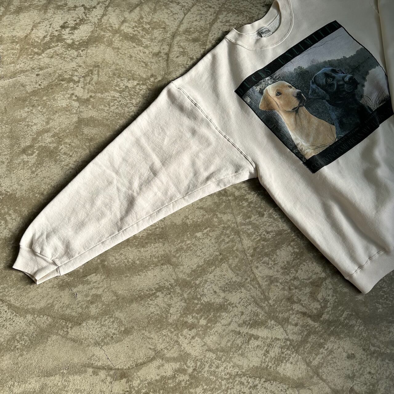 90s USA製 ラブラドールレトリバー スウェット 犬 アニマル トレーナー