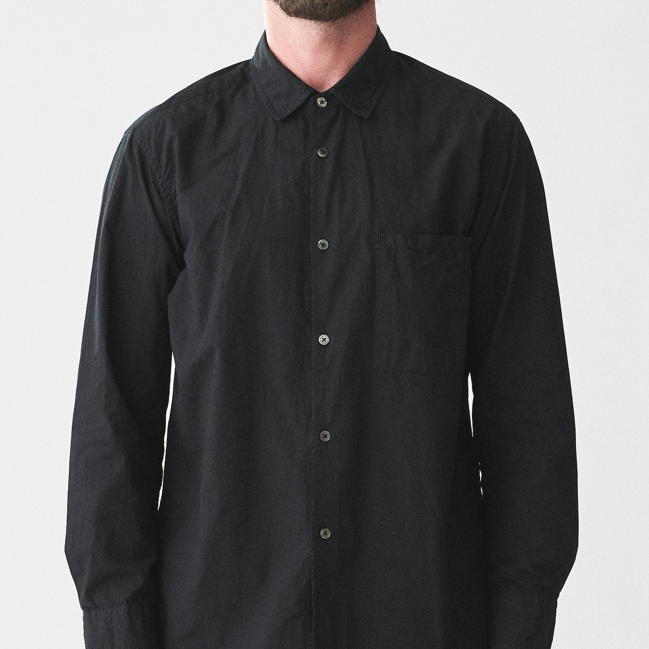 SAGE DE CRET  Organic Cotton Broad Shirt