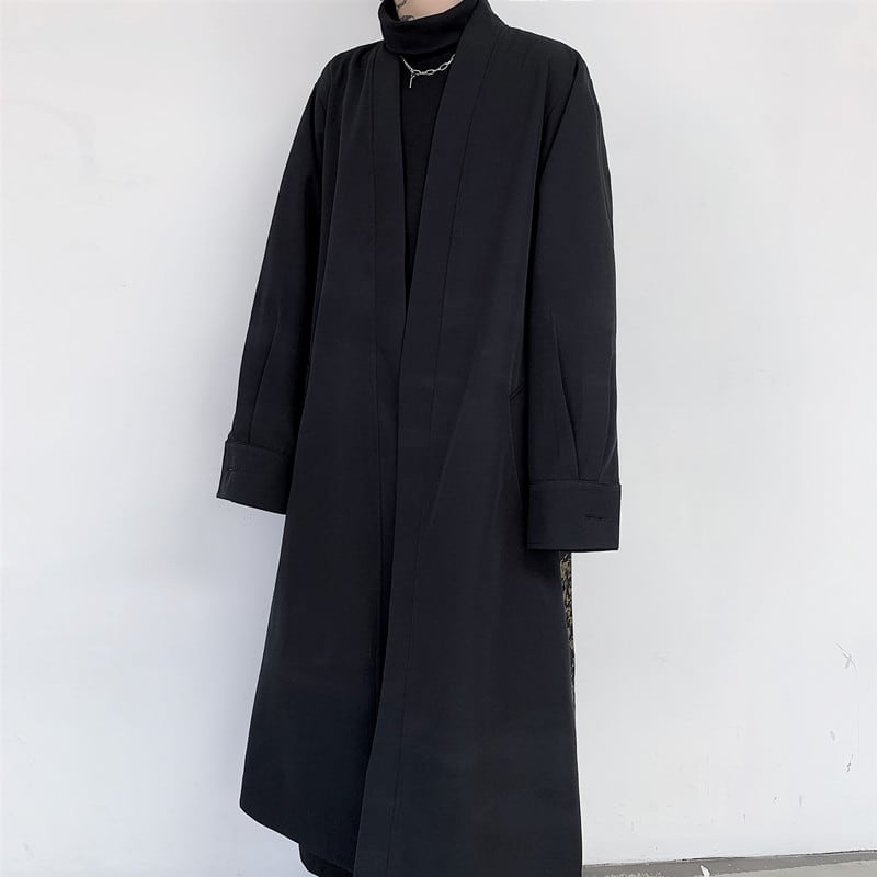 バロックデザインロングコート tra014 | TRASSY