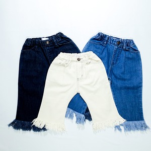 【&PAL】fringe denim / 3col-フリンジ デニムパンツ-