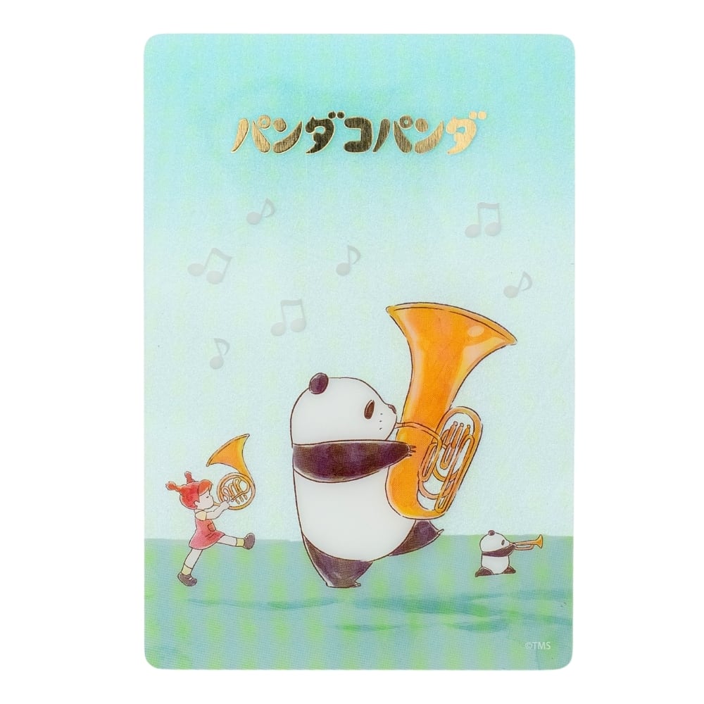 パンダコパンダ クリアポストカード おんがくたい(1937)