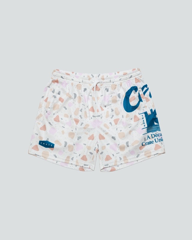 CRATE 10th Anniversary Mesh Shorts -WAKO- PINK