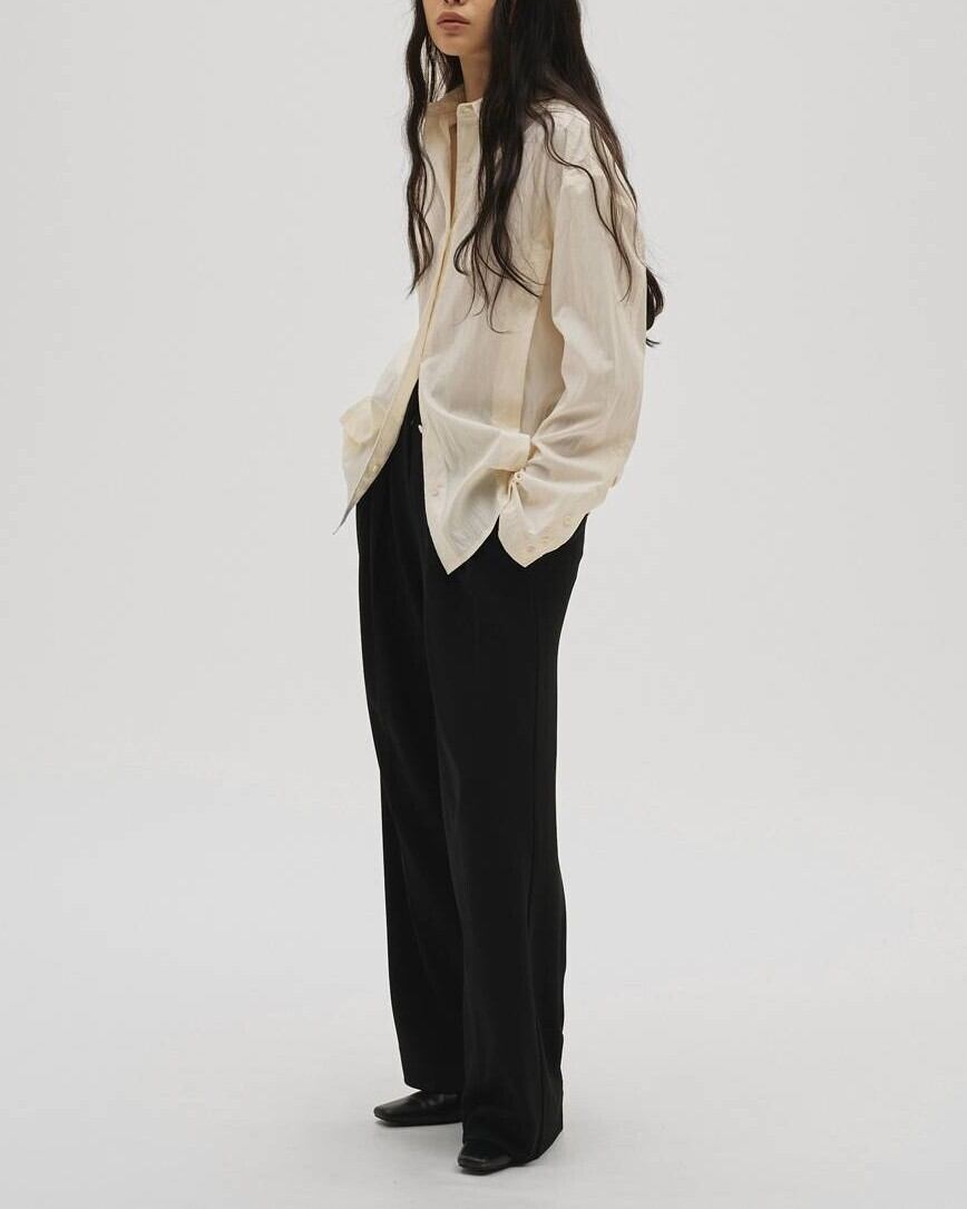 TODAYFUL(トゥデイフル) Sidetuck Silky Shirts | サウスオレンジ