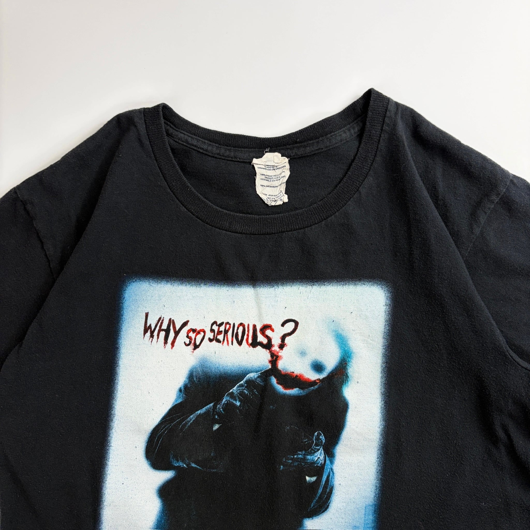 00s The Dark Knight Joker “Why So Serious?” T-Shirt