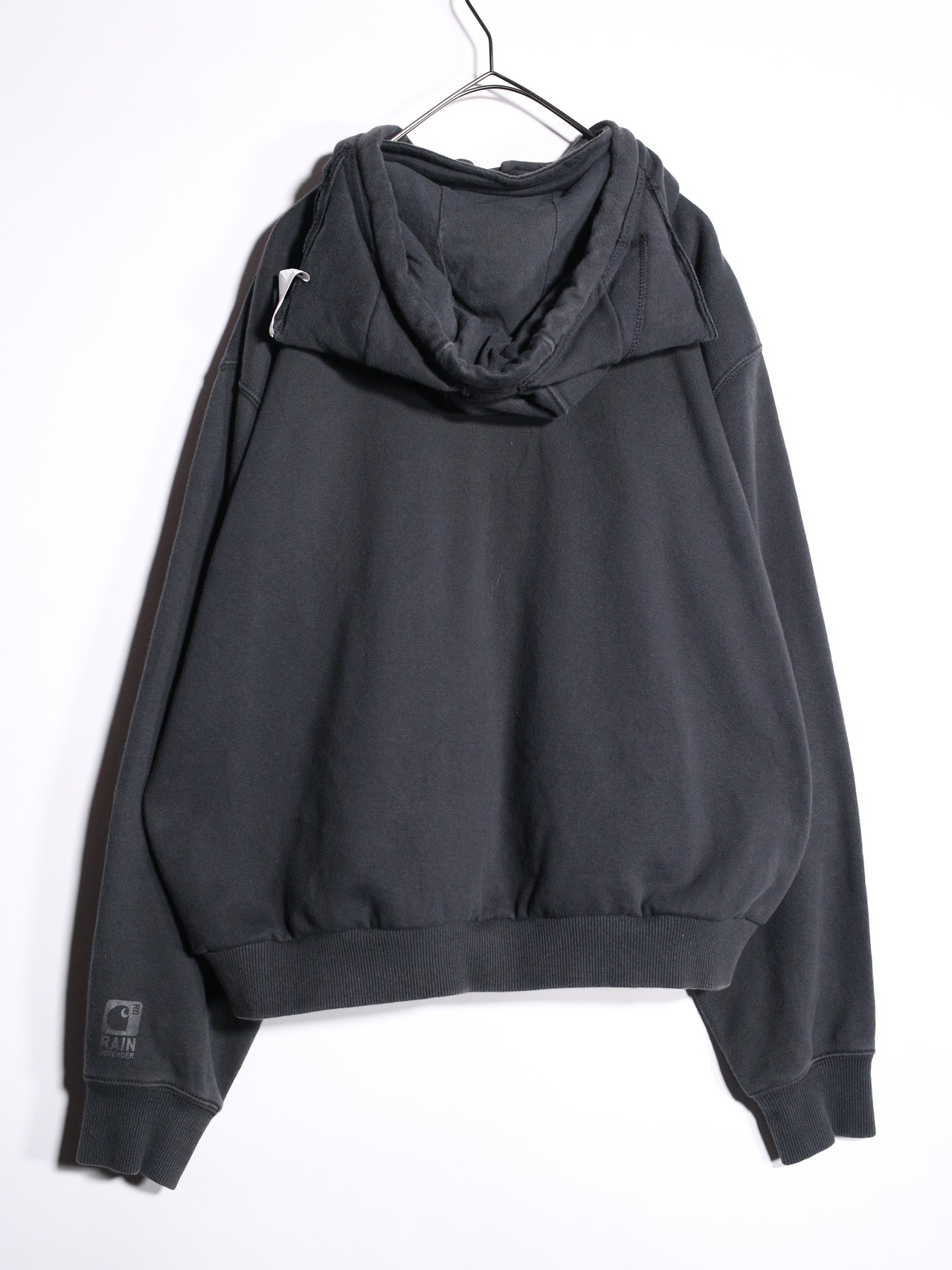 REMAKE / "carhartt" neko custom cropped hoodie - 15
