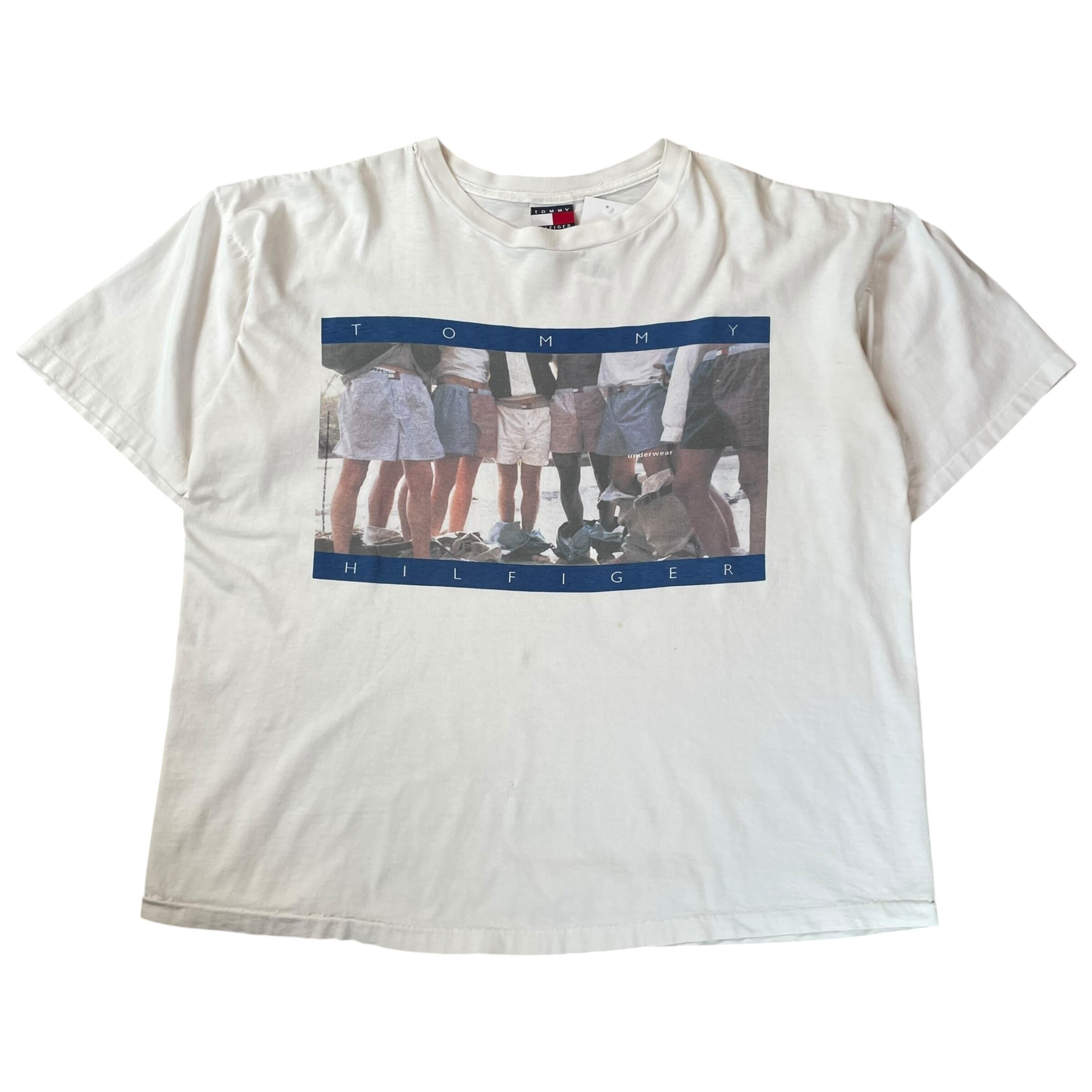 1994s TOMMY HILFIGER "underwear" T-shirt