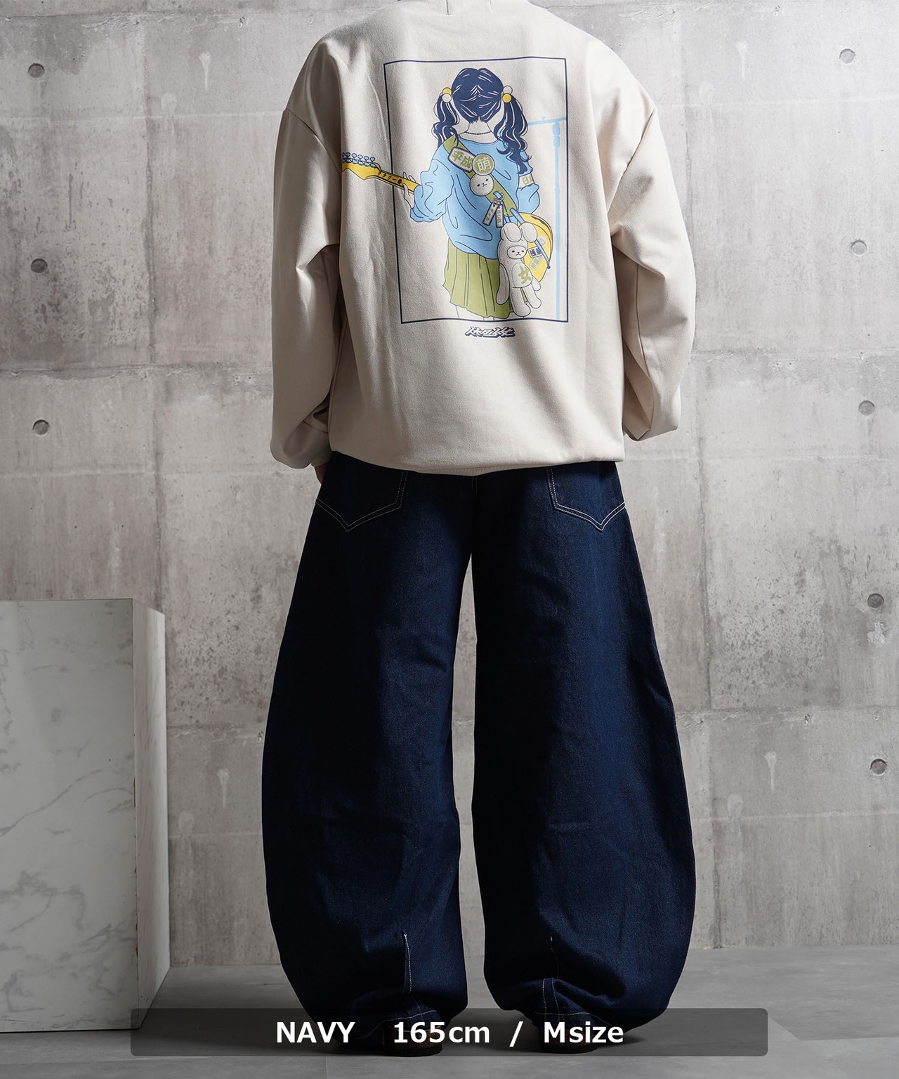 ◆バレルレッグジーンズ◆br-10552