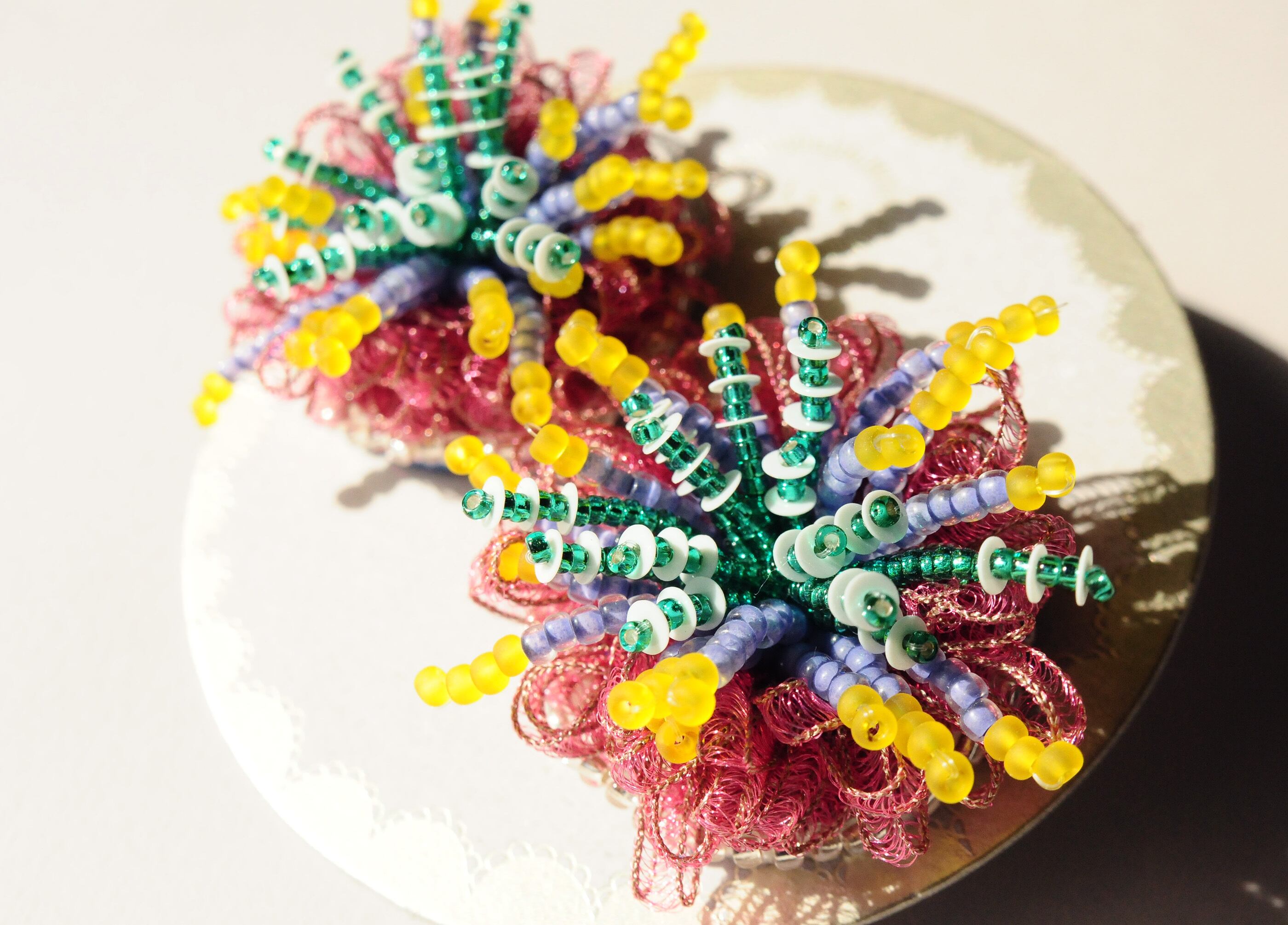 < Sisi >『 流れ、揺れ、咲く 』サージカルステンレスピアス