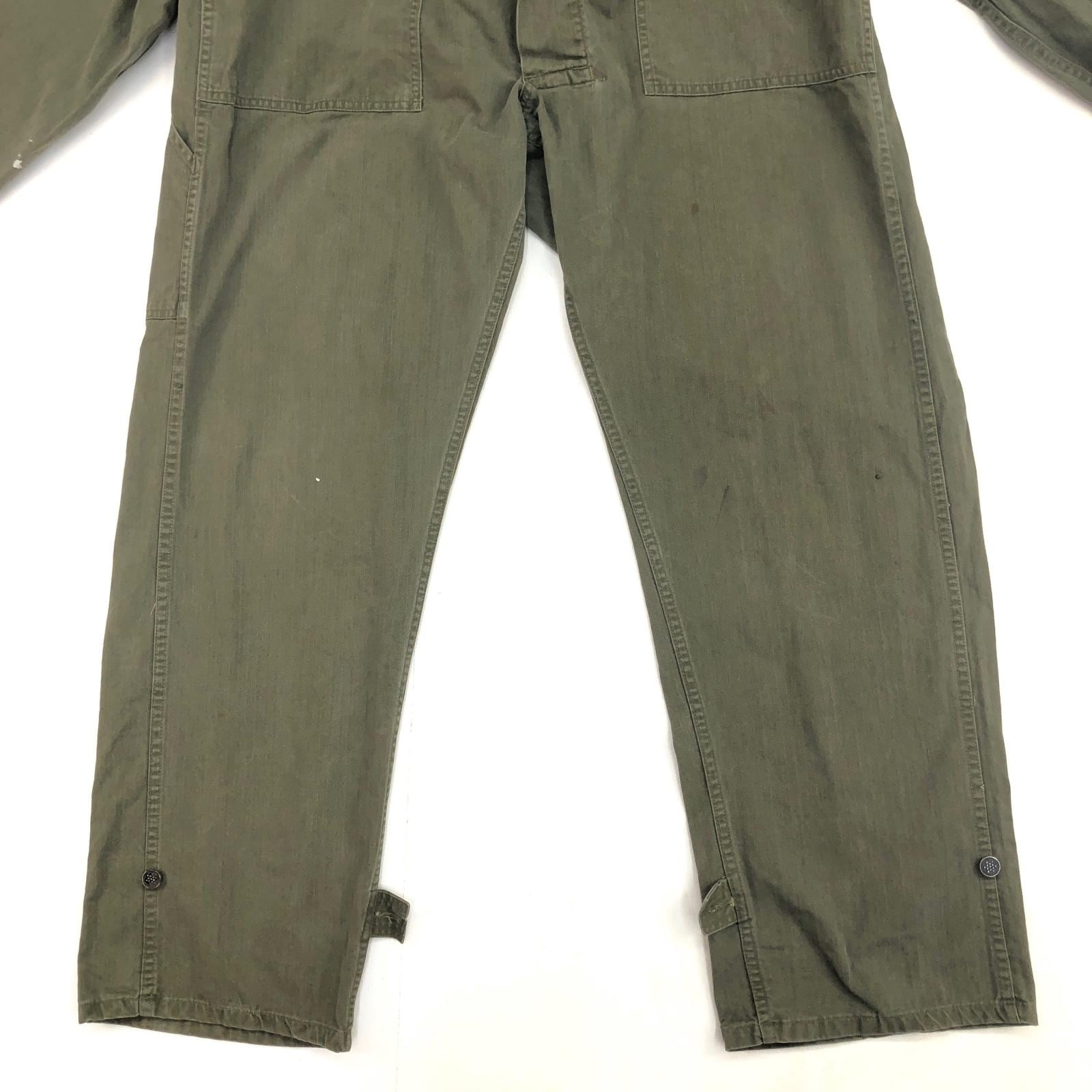 U.S.ARMY M-43 40年代 HBT つなぎ ヘリンボーンツイル オールインワン