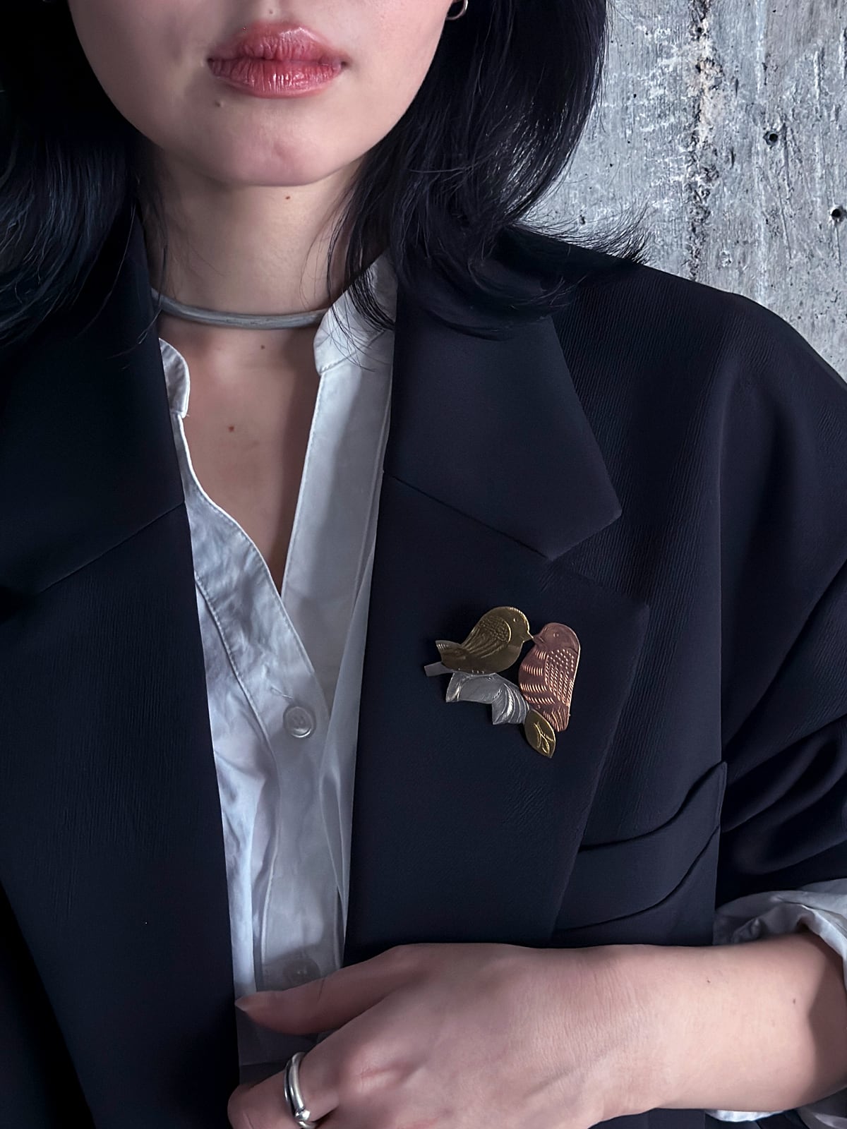 Thai／Nickel brooch | 333 & tay - Delivery Service