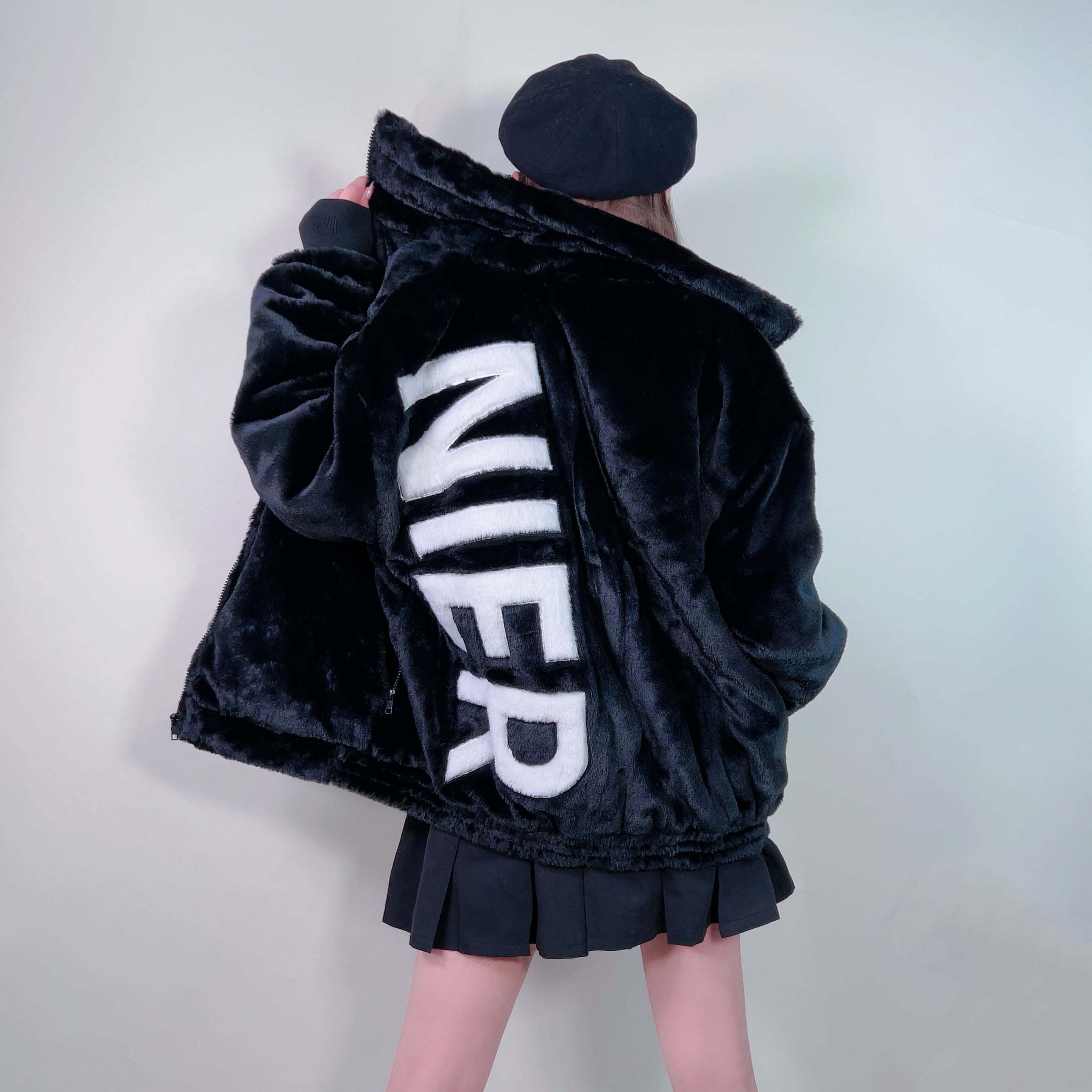 3ZIPPER POCKET中綿入りキルティングふわもこコート | NIER CLOTHING powered by BASE