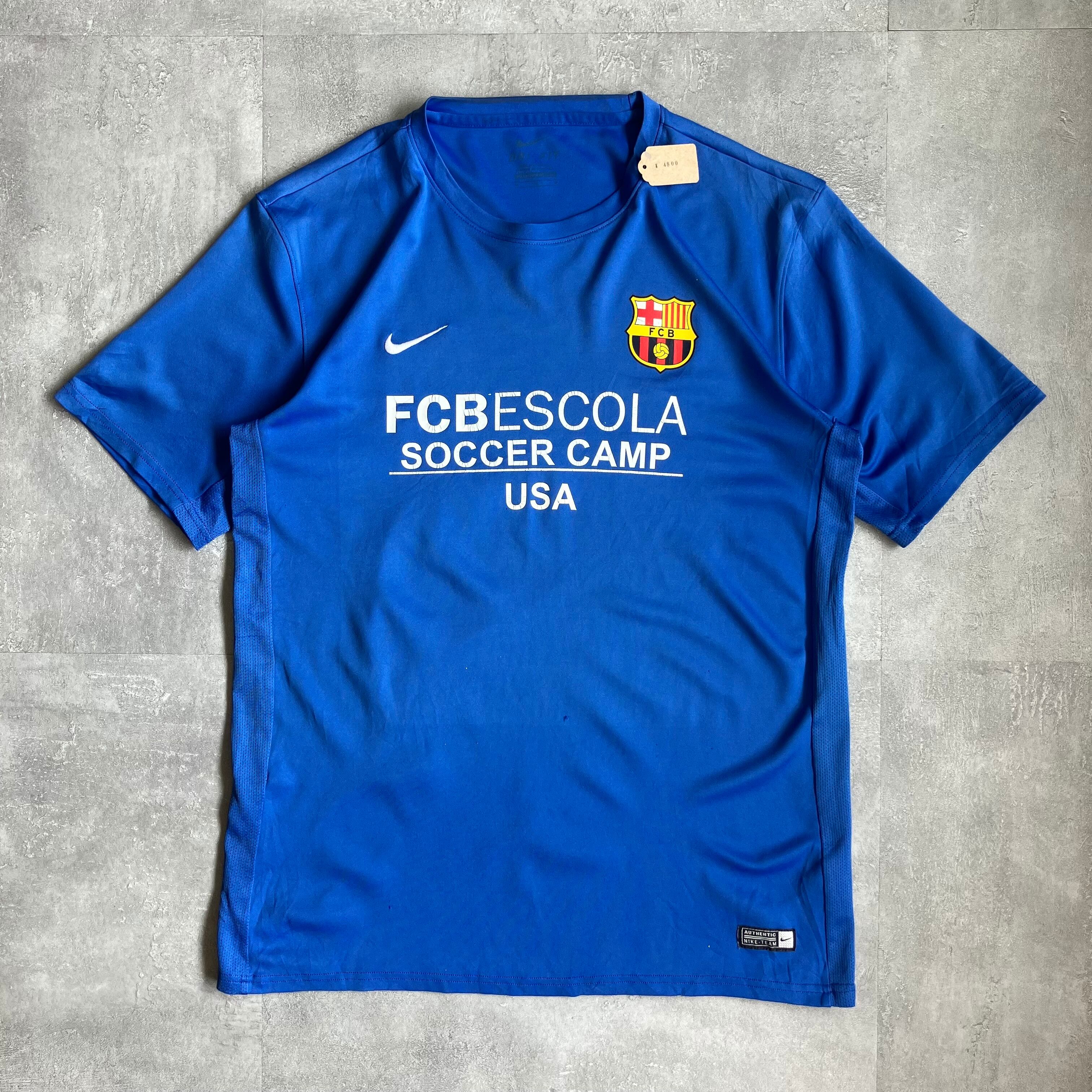 《M size》NIKE ナイキ サッカーシャツ バルセロナ サッカーキャンプ No.3509