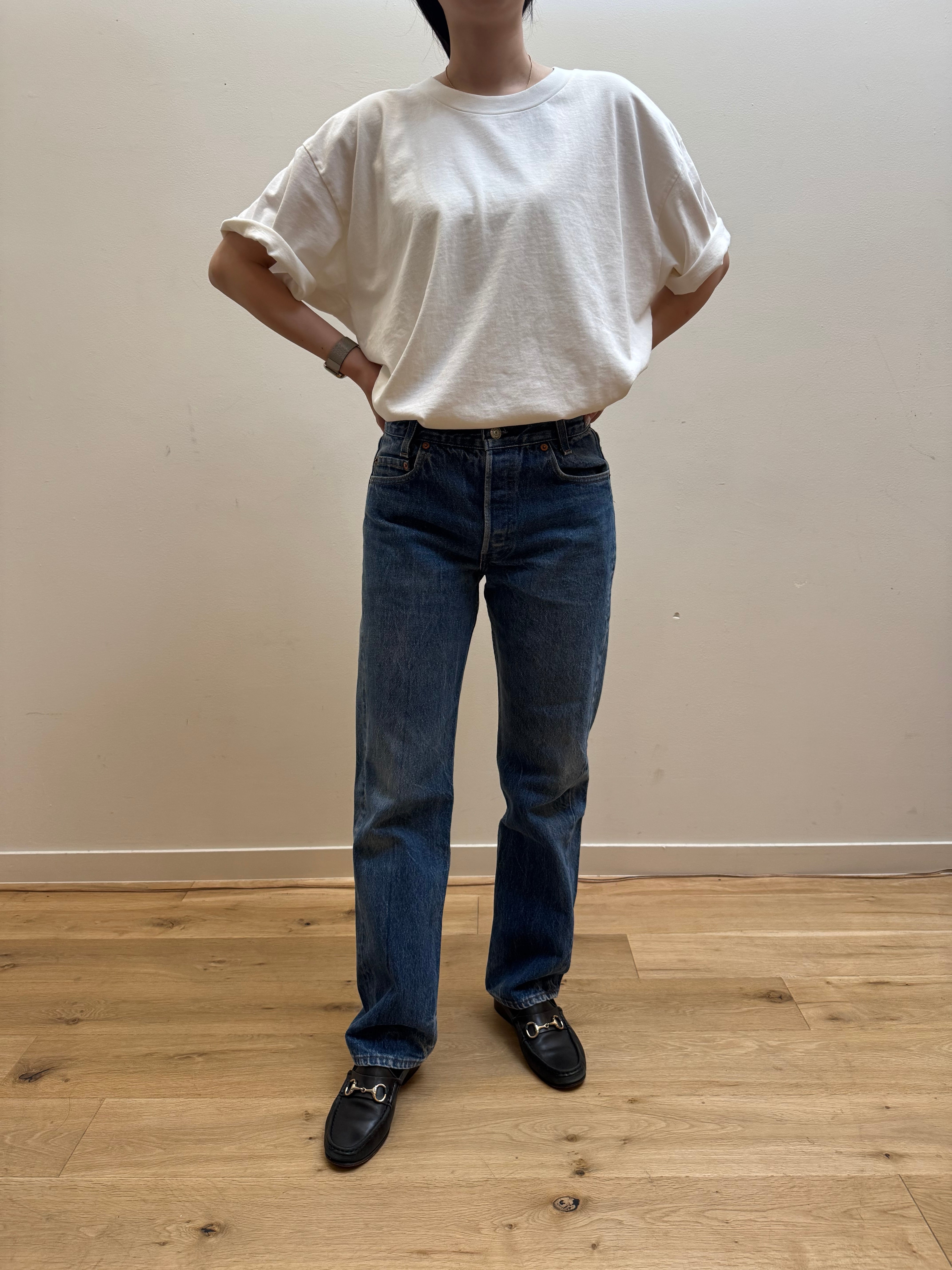 PA7-1 USED Levis 501 DENIM 【W29】
