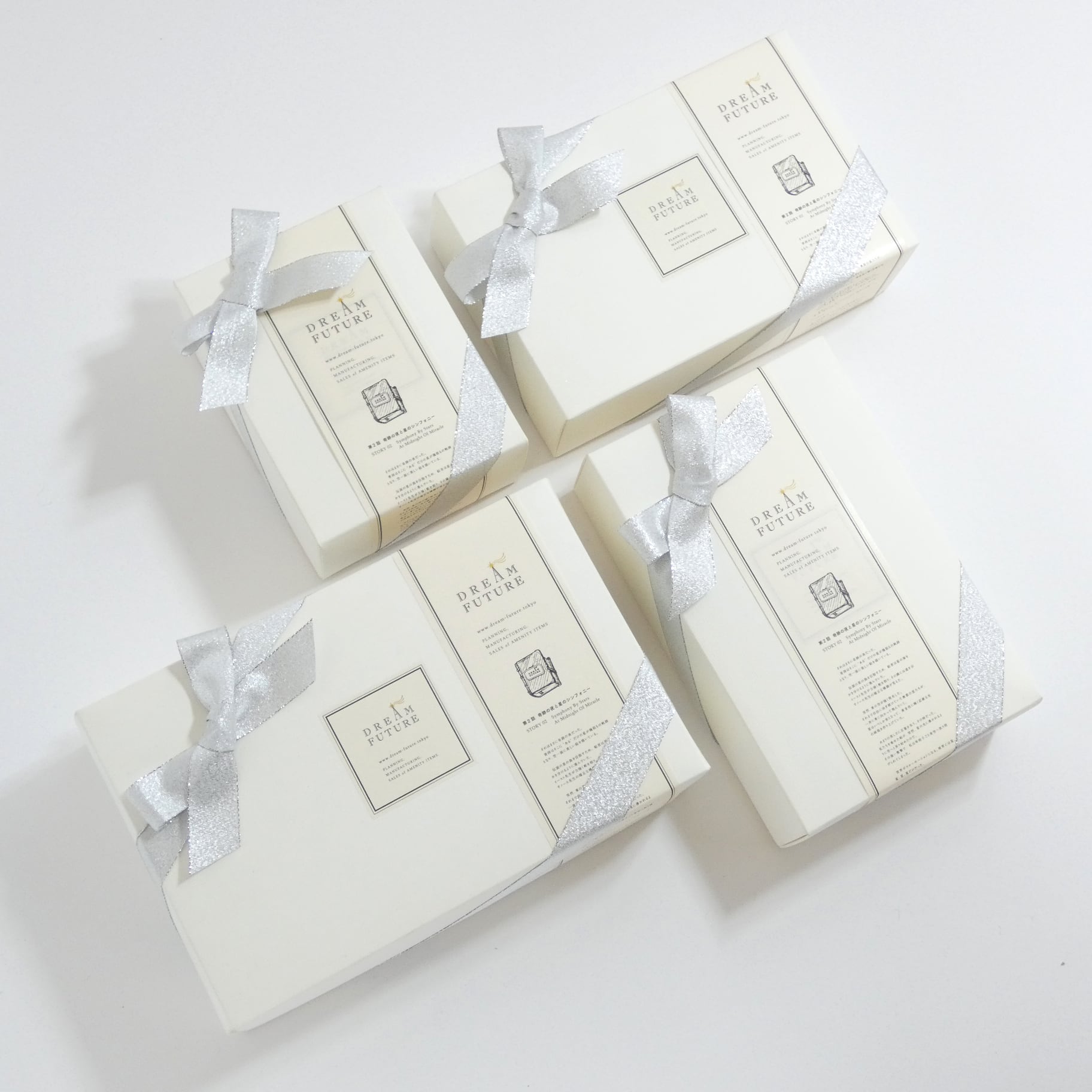 GIFT用 SILVERリボンラッピング | DREAM FUTURE ｵｼｬﾚな星のｱﾒﾆﾃｨｰ