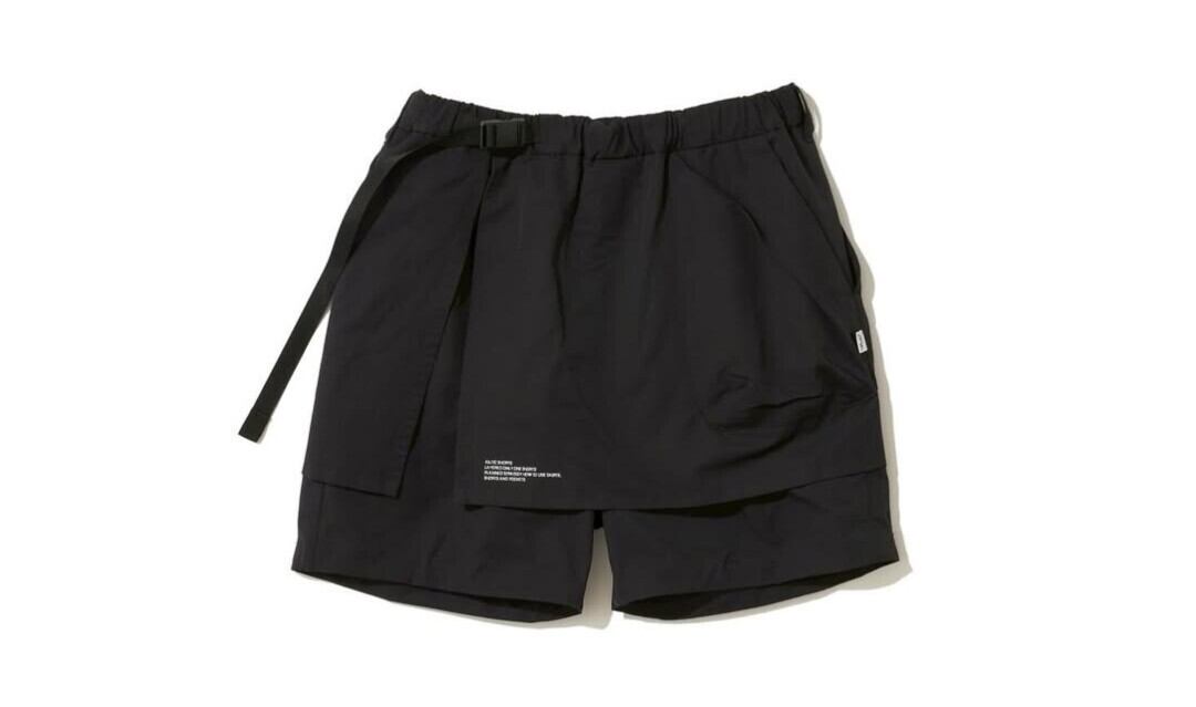 COMFY CMF OUTDOOR GARMENT "KILTIC SHORTS" Solid Black Color