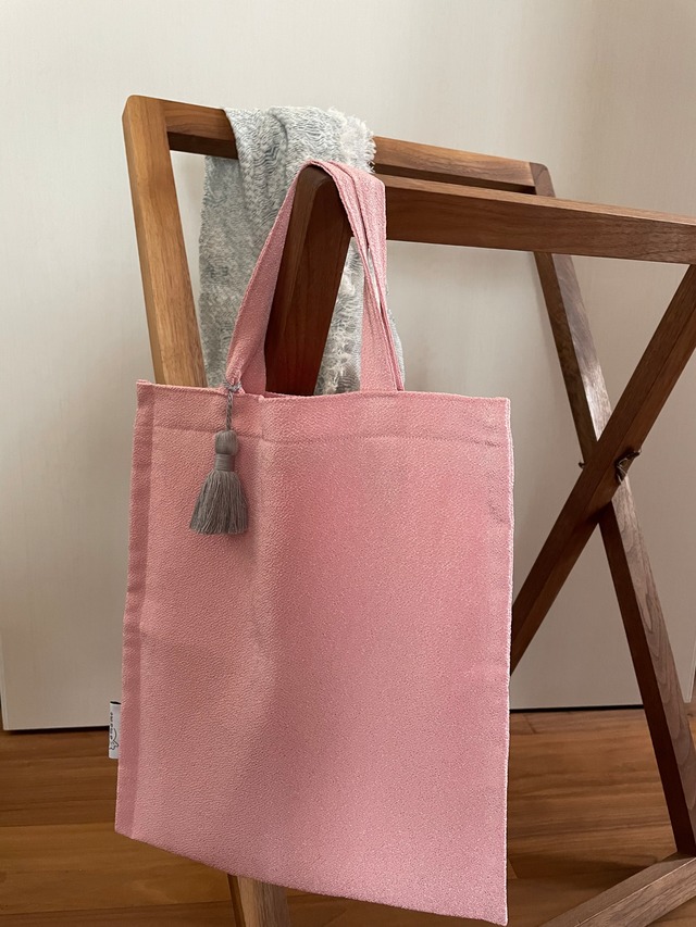 【MIRUTA】オリジナルブランド  丹後ちりめん×帆布のミニトート