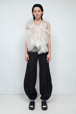 P25ss007  Tulle T-shirt