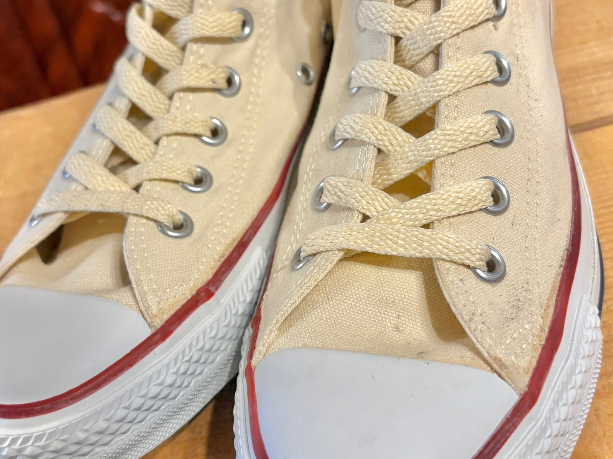 converse（コンバース）ALL STAR Hi（オールスター ハイカット）生成り