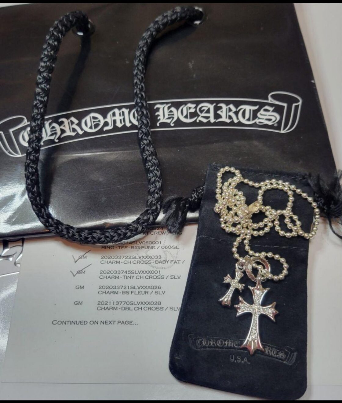 CHROME HEARTS クロムハーツ タイニー ベビーファット ダイヤ ボール 