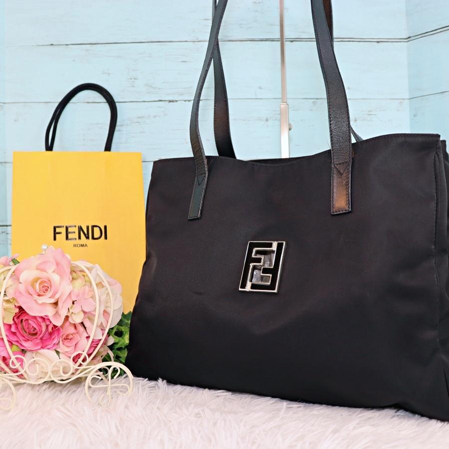 FENDIナイロントートバッグ確実正規品❣✨緊急値下げ⤵