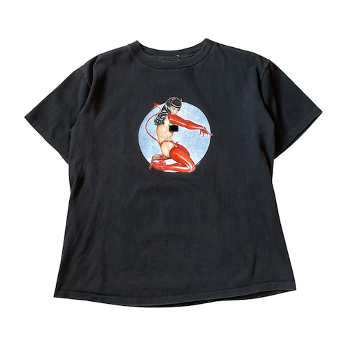1990s FASHION VICTIM "Betty Page" T-shirt