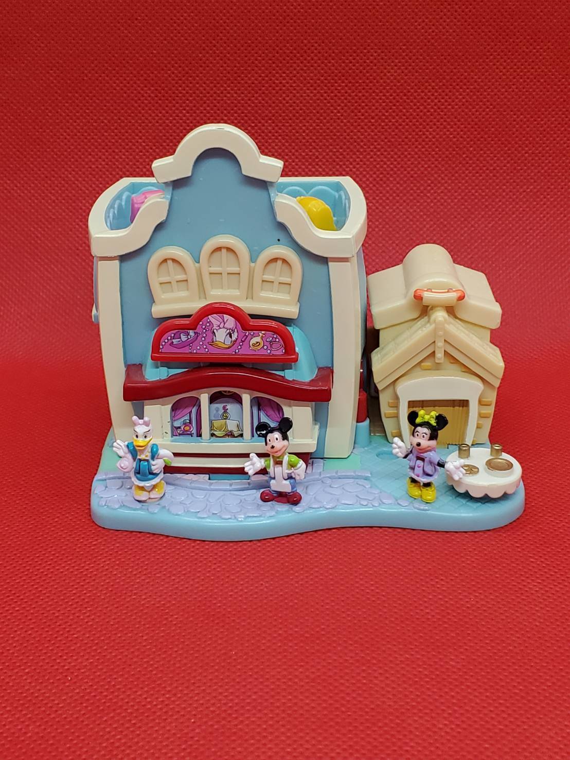 超レア ポーリーポケット ディズニー デイジーのおしゃれブティック 美品完品 ポーリーポケット専門ショップ