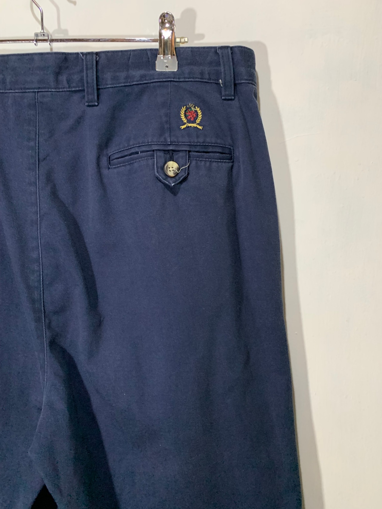 90's Tommy Hilfiger Chino Two Tuck Pants【W34 L28】