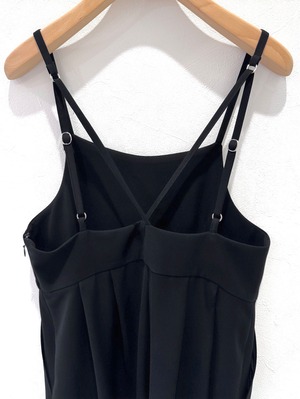 サスペンダー付サロペットパンツ