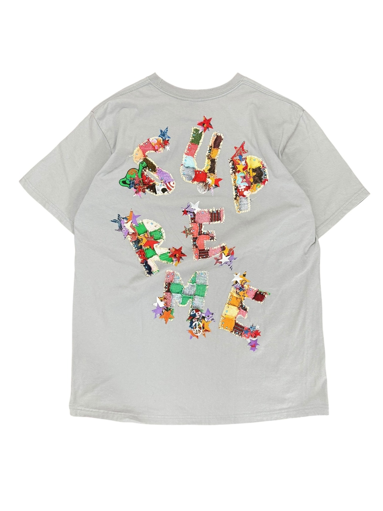 Supreme 24SS Patchwork Tシャツ ロゴ プリント