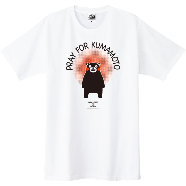 Pray for Kumamoto Tee(Kumamon ver.)