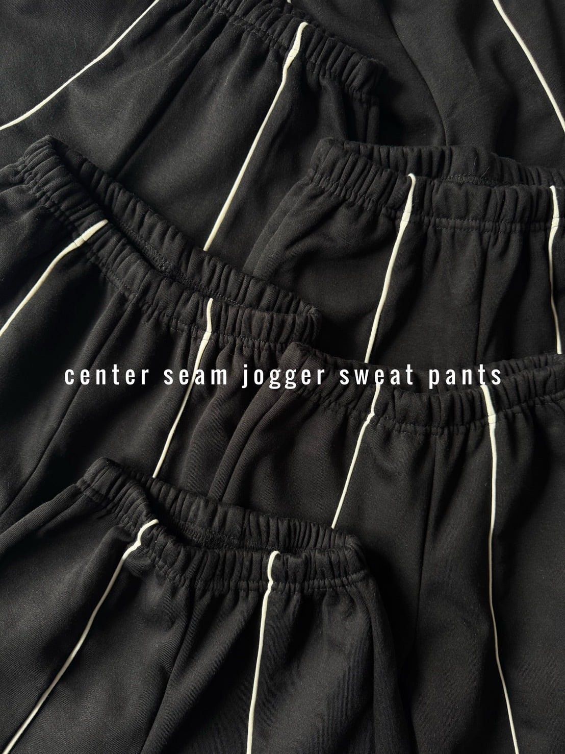 裏起毛センターシームジョガースウェットパンツ（90〜140cm）4267