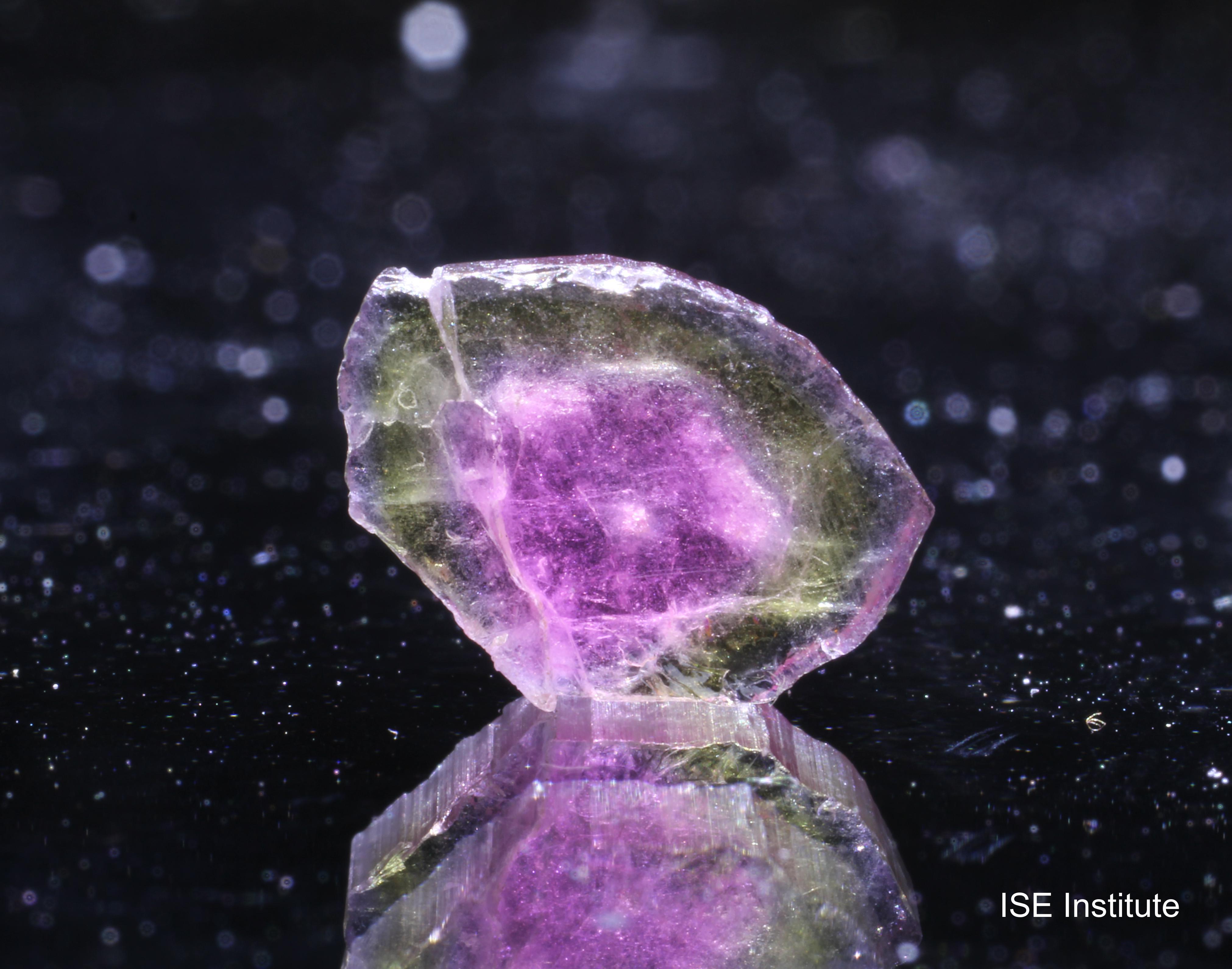 アリカンガ鉱山産 ウォーターメロントルマリン&レピドライト【鉱物標本】 アリカンガ鉱山産 ウォーターメロントルマリン&レピドライト【鉱物標本】