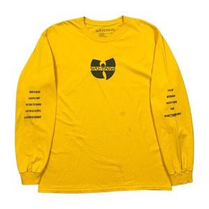 WU-TANG CLAN 2017 L/S T-SHIRT SIZE L (USED)