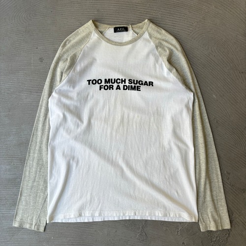 A.P.C. / Long sleeve T-shirt (T724)