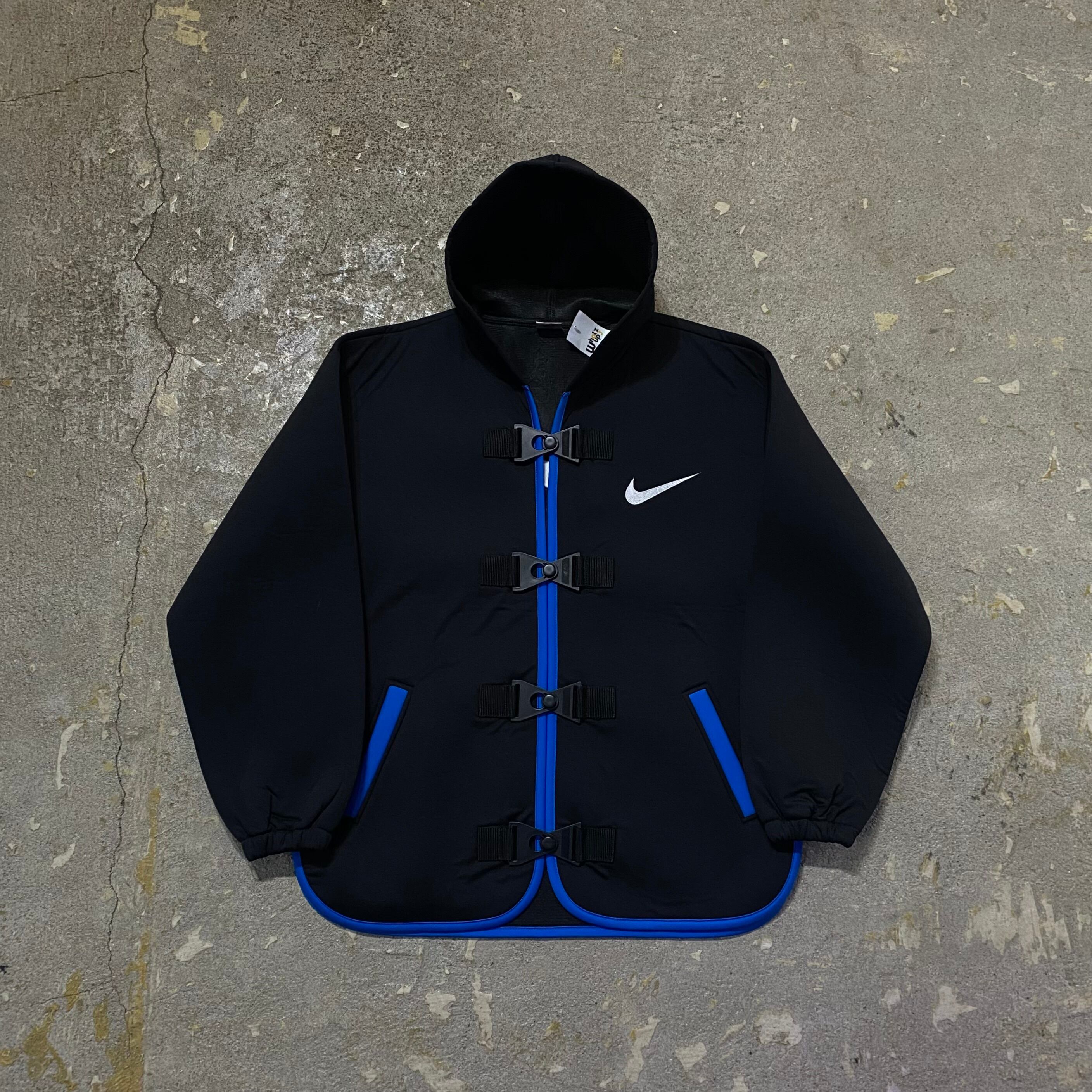 90s NIKE design nylon hoodie jacket【仙台店】