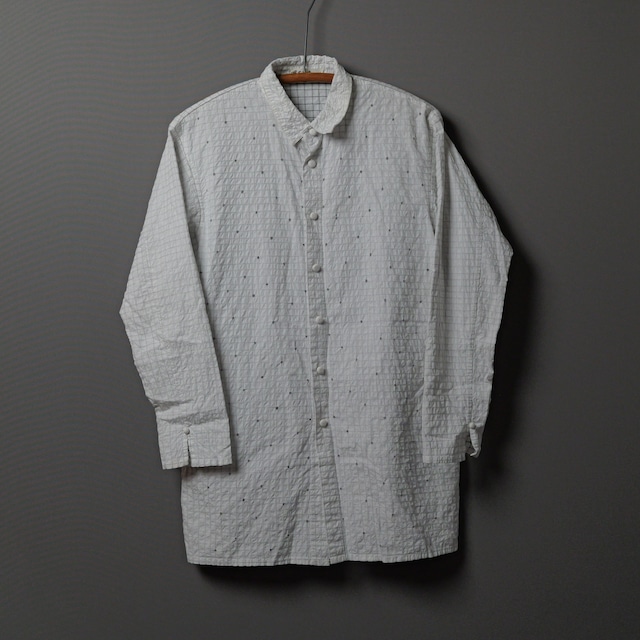 [ASHA by MDS]  Textured Grid Shirt