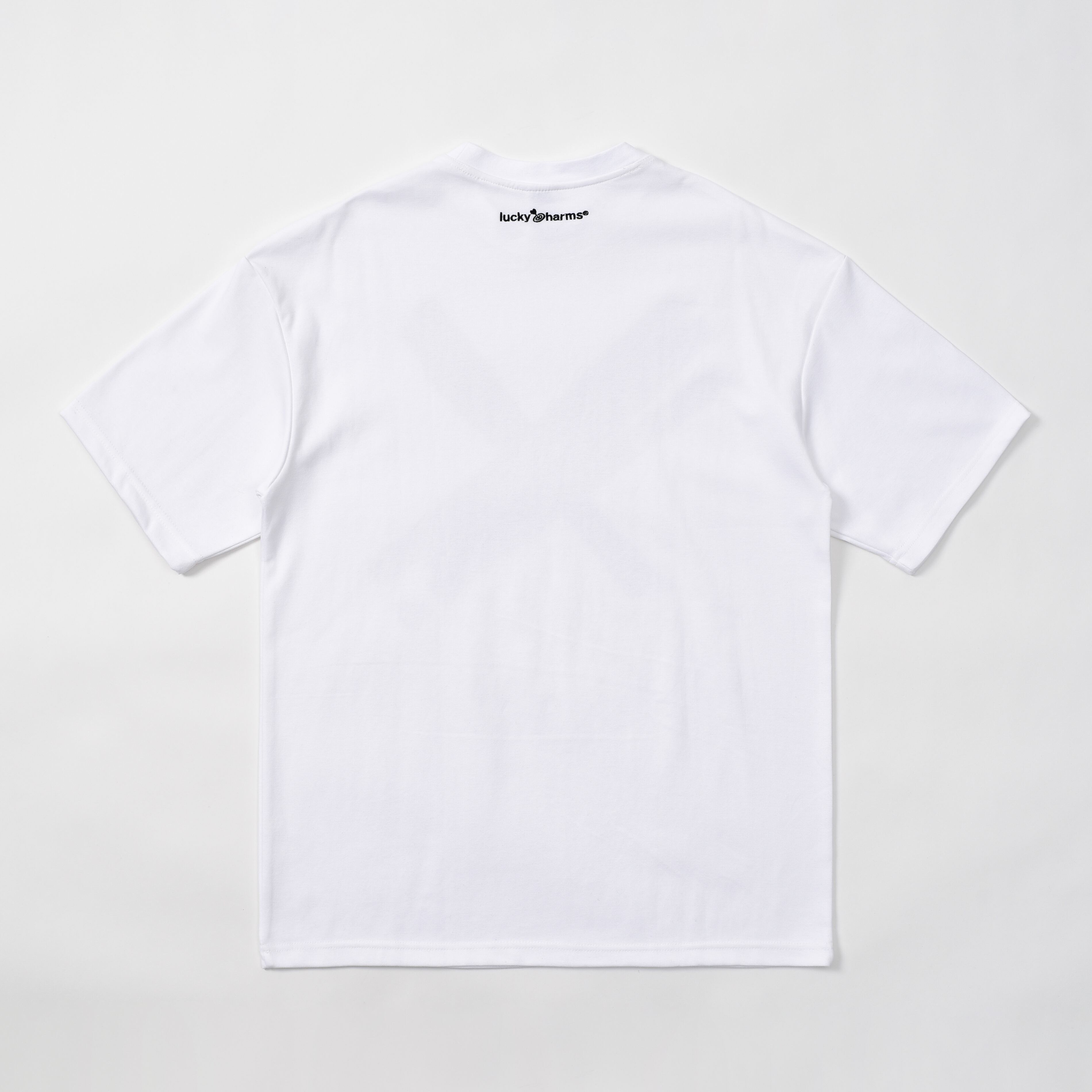 LKCS] LUCKYCHARMS x OX. Short sleeved t-shirt white 正規品 韓国 