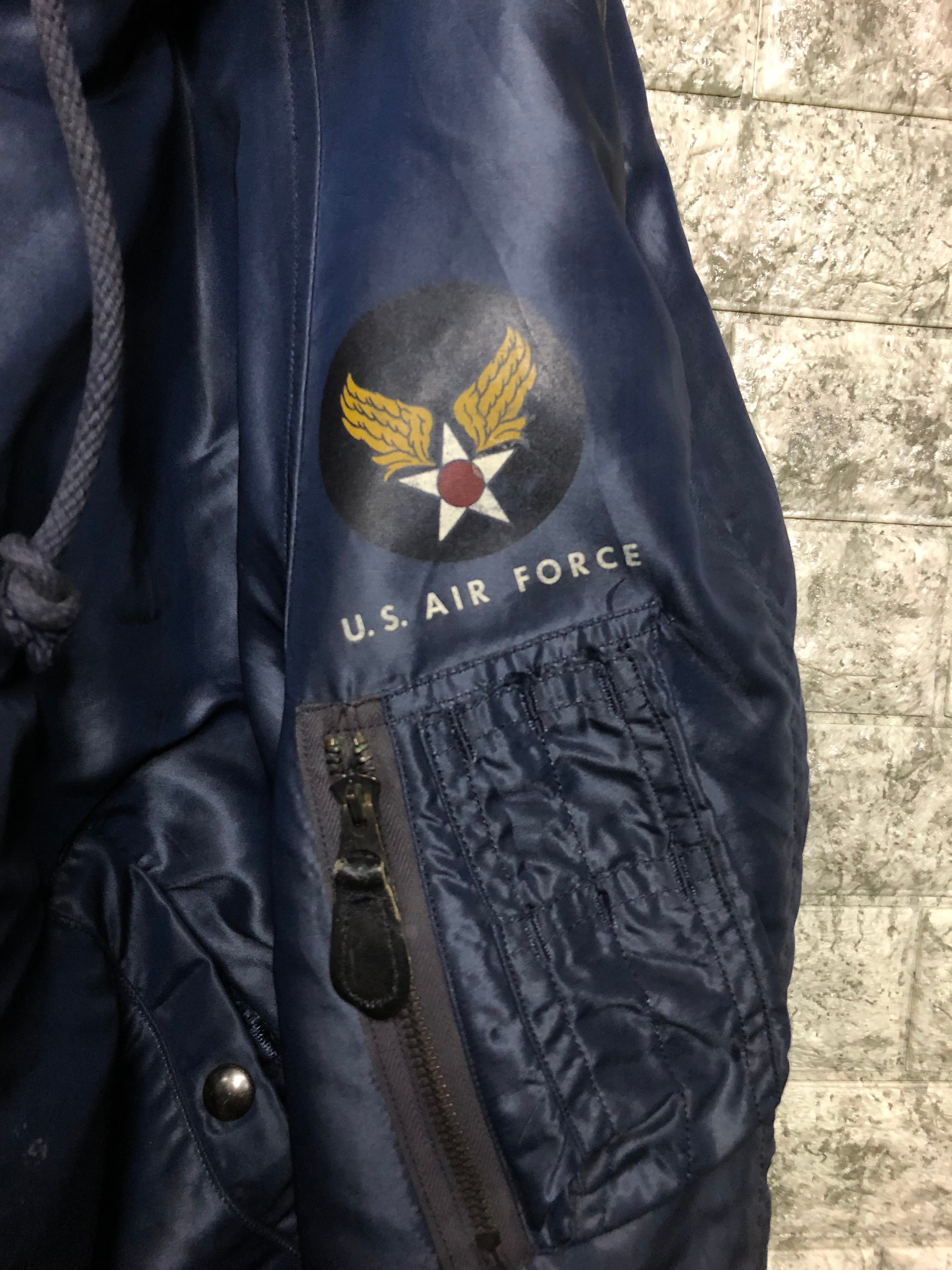 50s USAF N-3A フライトジャケット 米軍実物 50s 実物 USAF N-3A J-6279