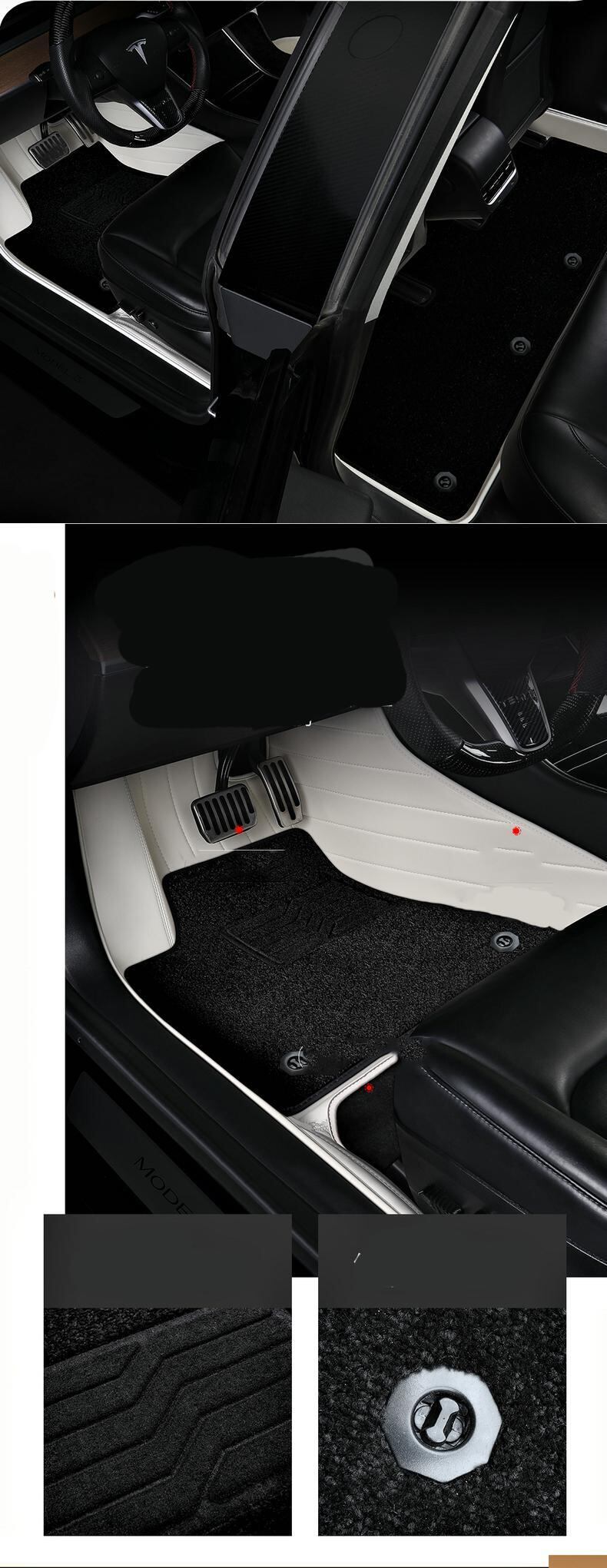 新作 カスタムフィットカーフロアマットアクセサリーインテリアECO素材