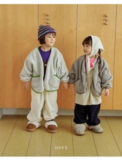 ハンス / Hans / ベルベットドットワンピース / 韓国子供服 / キッズ / 26winter〖取寄〗*XXS~JS*