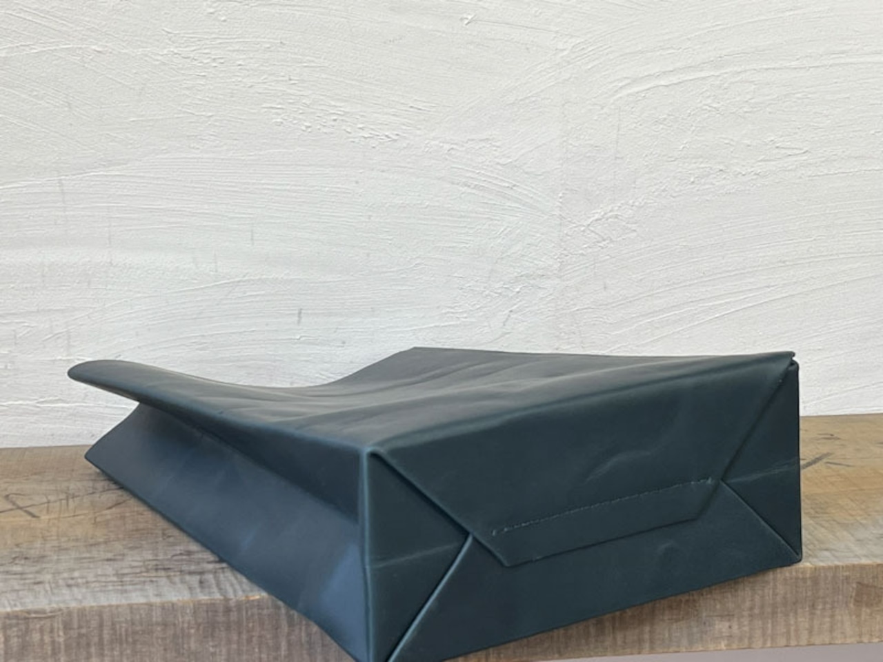 【限定カラー】牛革の紙袋のようなただの袋