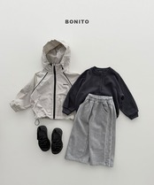 韓国子供服 / BONITO / 26Autumn / ヘンリーネックスウェット / 秋服 *12M~JM *