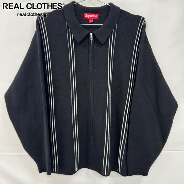 Supreme/シュプリーム【25AW】Stripe Zip Up Polo Sweater/ストライプ