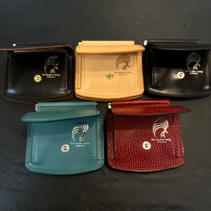 Bluesunshinetrading×6Tleatherworksコラボ【マネークリップ】Black（Silver）