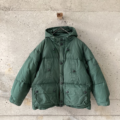 Kids size green down jacket