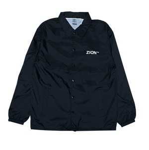 【 ZION 】CLASSIC COACH JACKET black