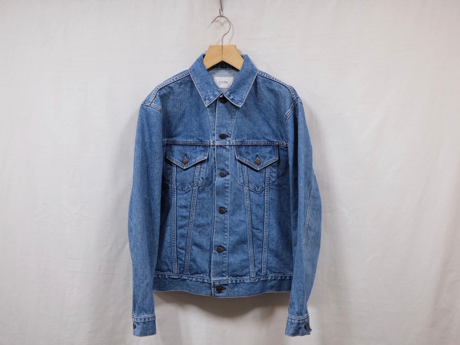 CIOTA” インディゴスビンコットン 13.5oz セルビッチデニム CIOTA” インディゴスビンコットン 13.5oz セルビッチデニム