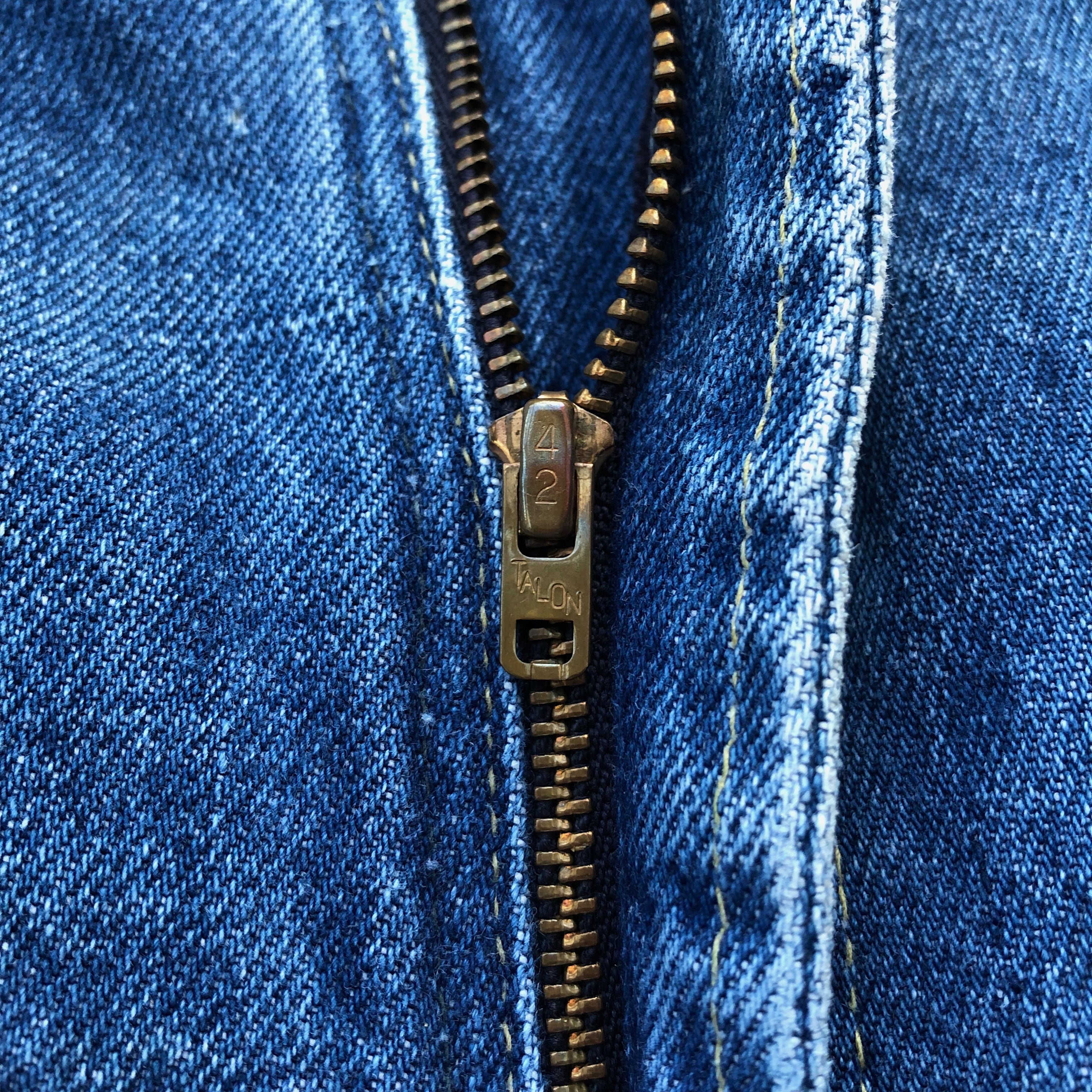 70s Lee 200 0341 boot cut jeans 42TALON MADE IN USA 70年代 70s Lee 200 0341 boot cut jeans 42TALON MADE IN USA 70年代
